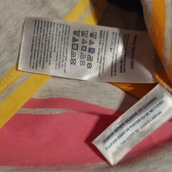 Tommy Hilfiger Kids Polo Shirt. Size l ( 12). Preloved. - Picture 3 of 6